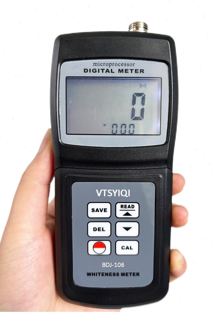 Handheld Whiteness Tester with Range 0%~120% Resolution 0.1% for Textile Paint