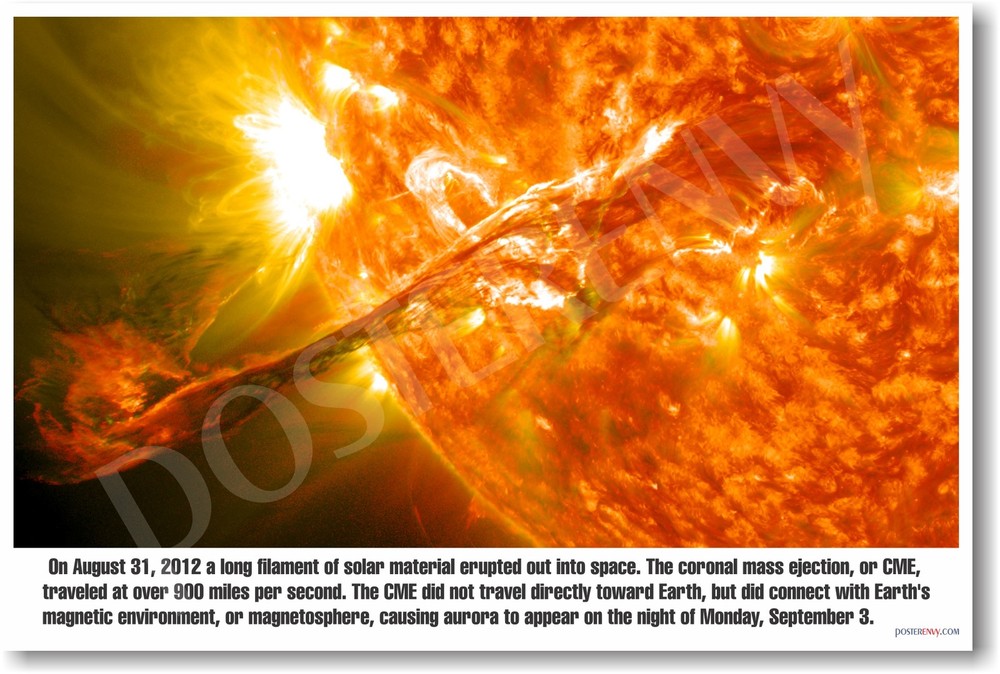 Coronal Mass Ejection - NEW Classroom Science Poster