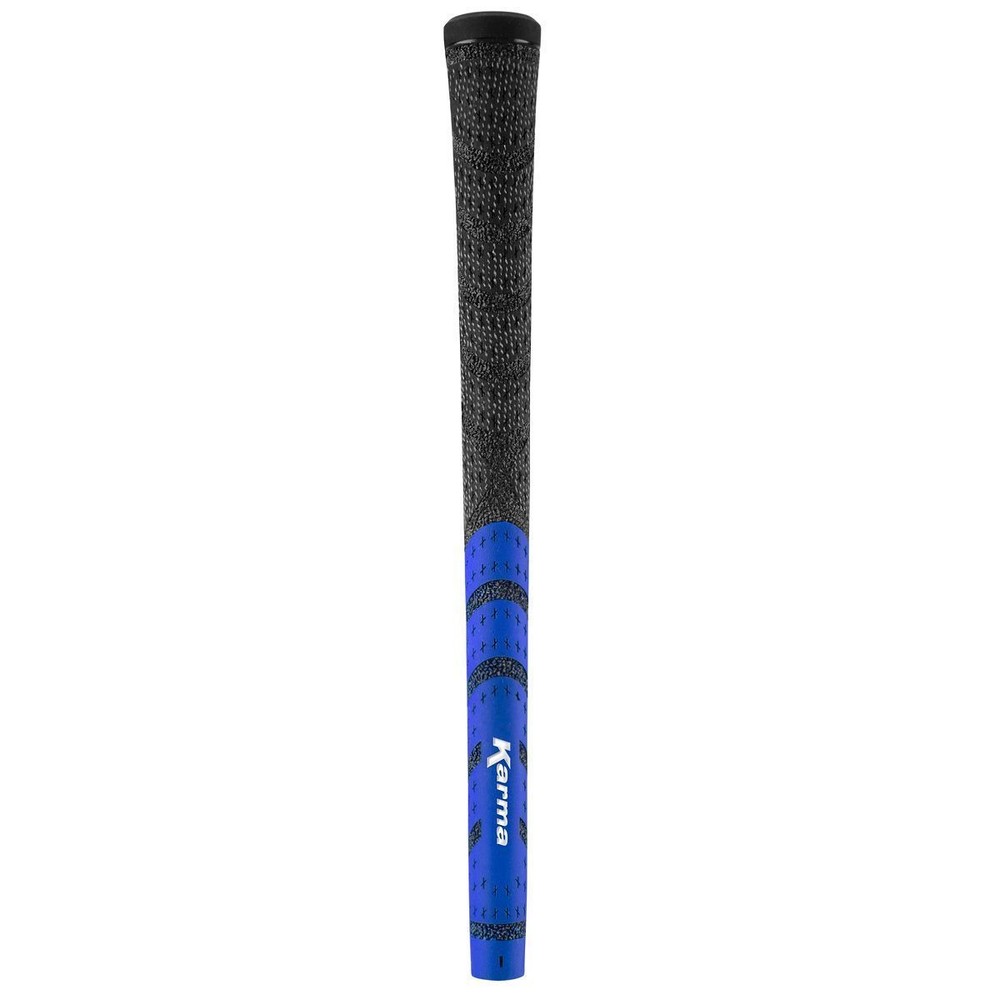 1  NEW Karma MULTI COMPOUND CORD golf grip - OVERSIZE - Blue