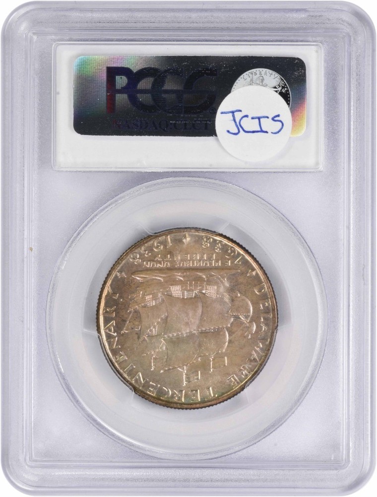 1936 Delaware Commemorative Silver Half MS65 PCGS (CAC)