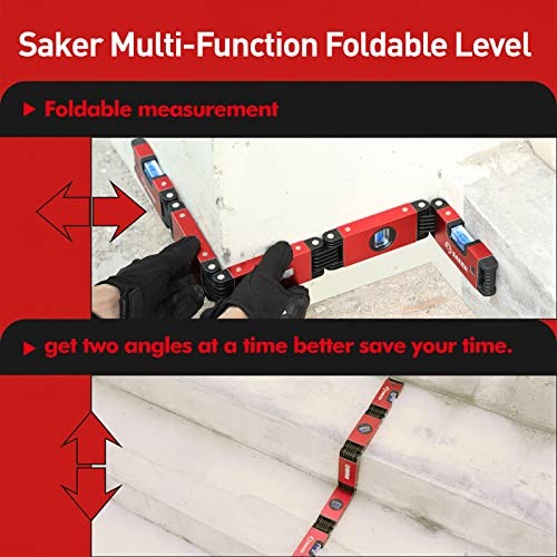 Multi-function Foldable Level, 28-Inch Level 28 Inch Foldable Level