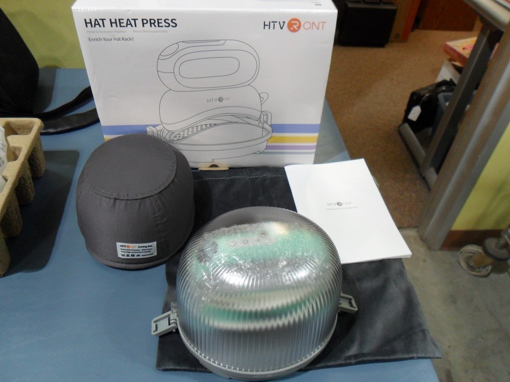HTVRONT Hat Press Machine - Hat Press Heat Machine for Caps