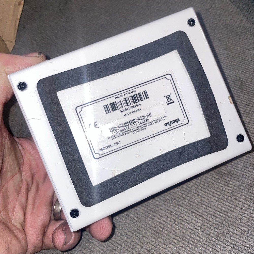 Orange FS-1 Single Button Footswitch