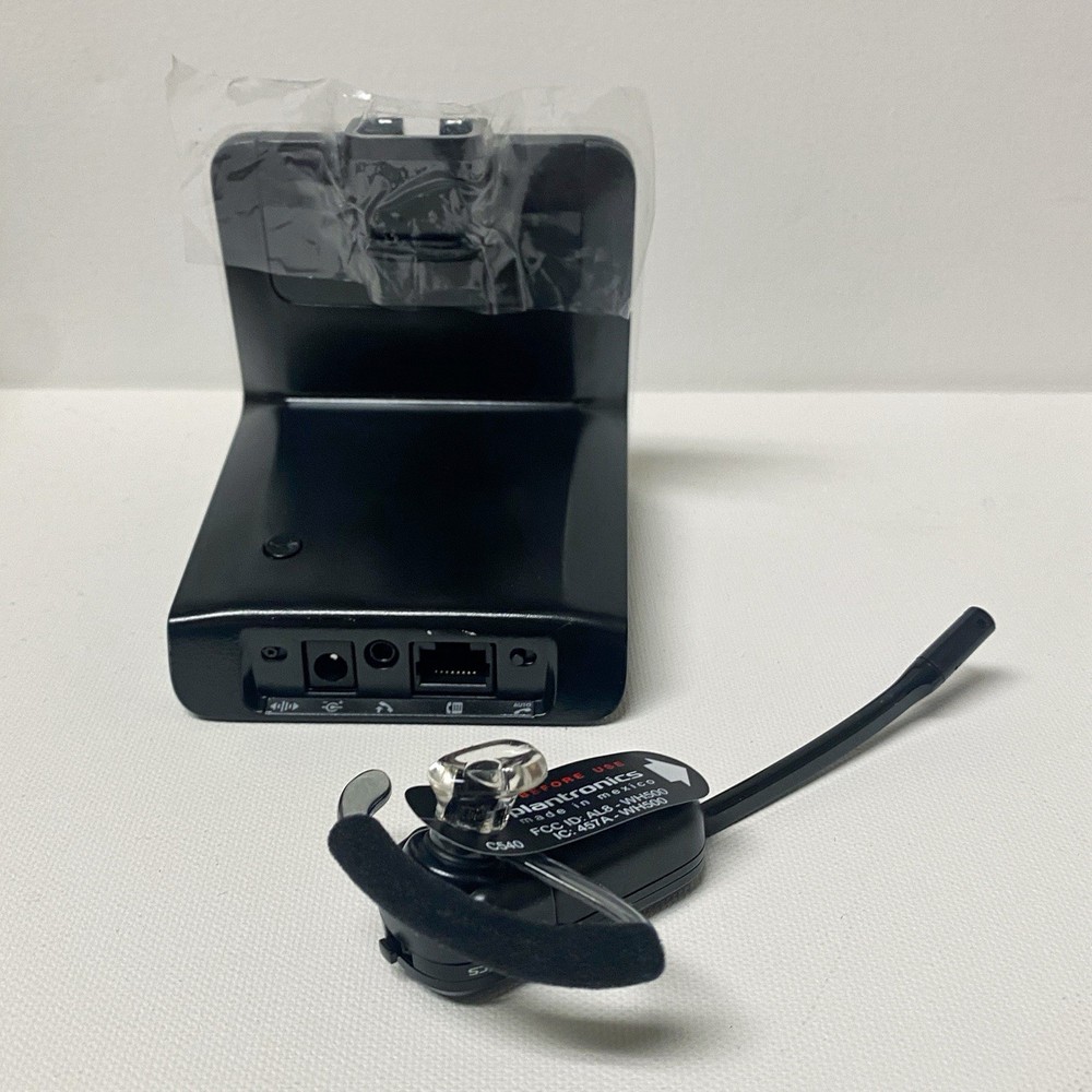 PLANTRONICS Poly CS540 Wireless Headset Black New