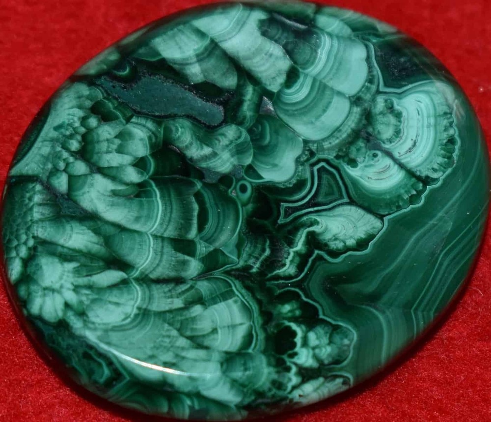 Malachite Worry Stone #7
