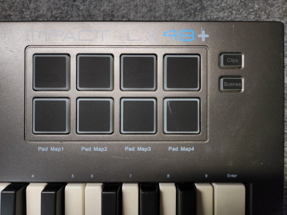 Nektar Impact LX 49 USB Midi Controller 49-Key Keyboard *Tested Working*