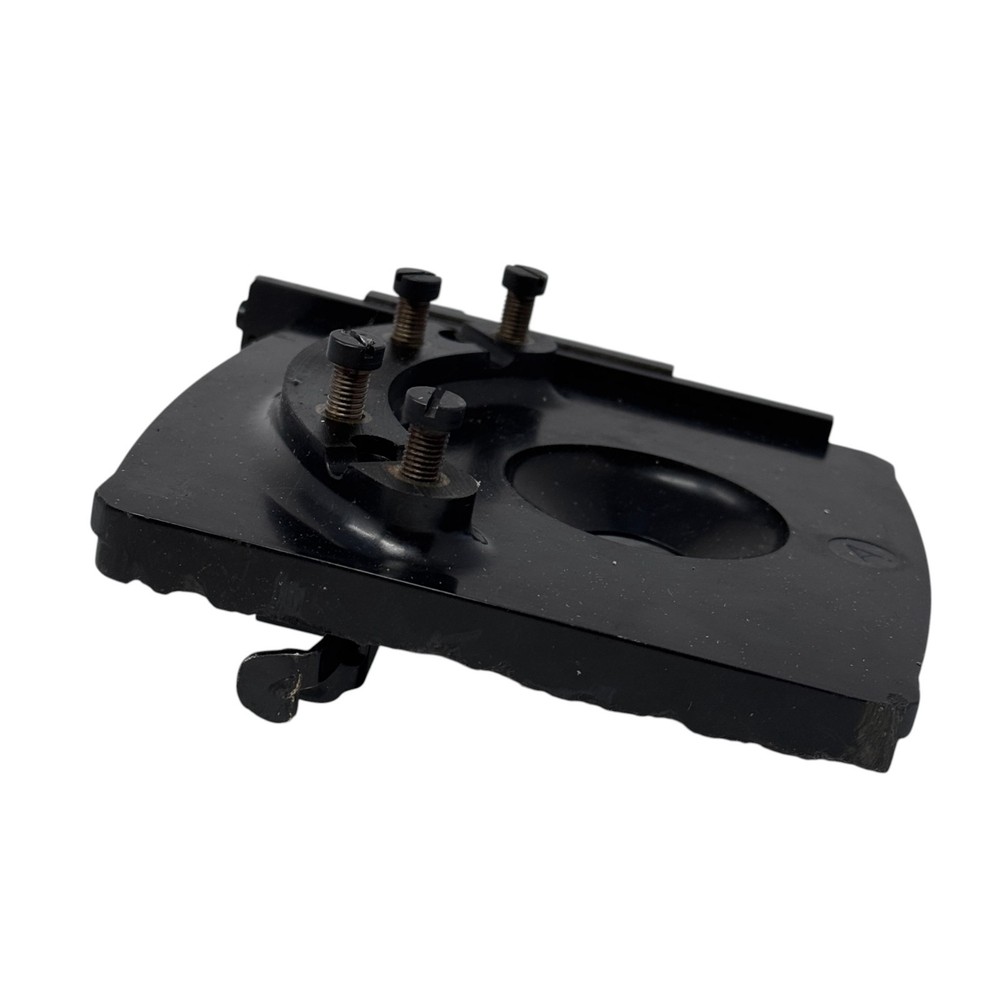 Universal Microscope Mechanical Stage – Adjustable XY Specimen Holder – Black