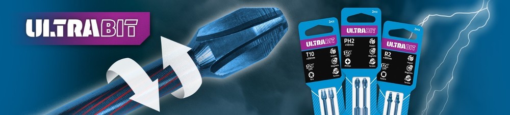 SUTTON IMPACT ULTRABIT GERMAN MADE SCREWDRIVER BITS - VARIOUS TYPES & SIZES