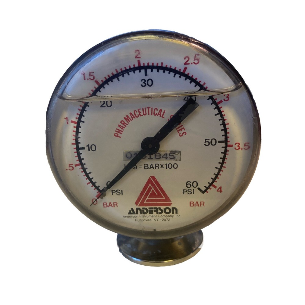 Anderson 0327365 Manometer 60psi