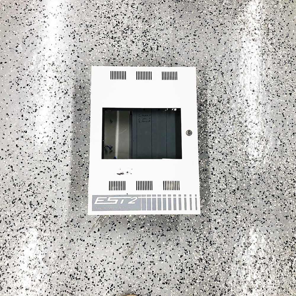 Edwards System Technology Empty Fire Alarm Enclosure EST 2 USED