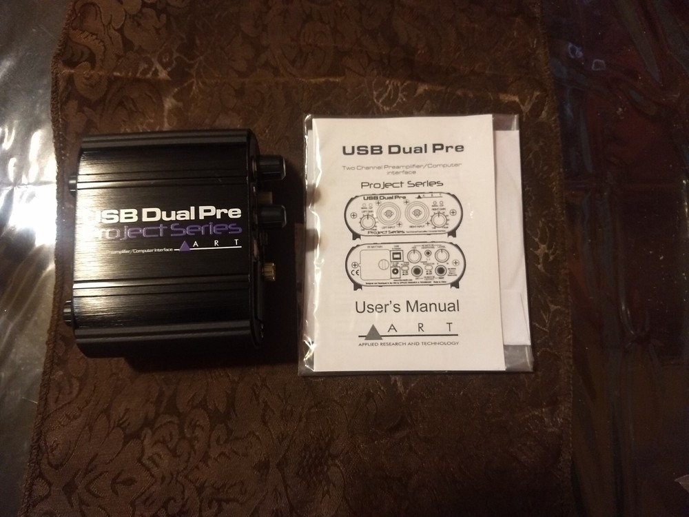 ART USB Dual Pre Two Channel Preamplifier/Computer Interface (USBDUALPREPS)