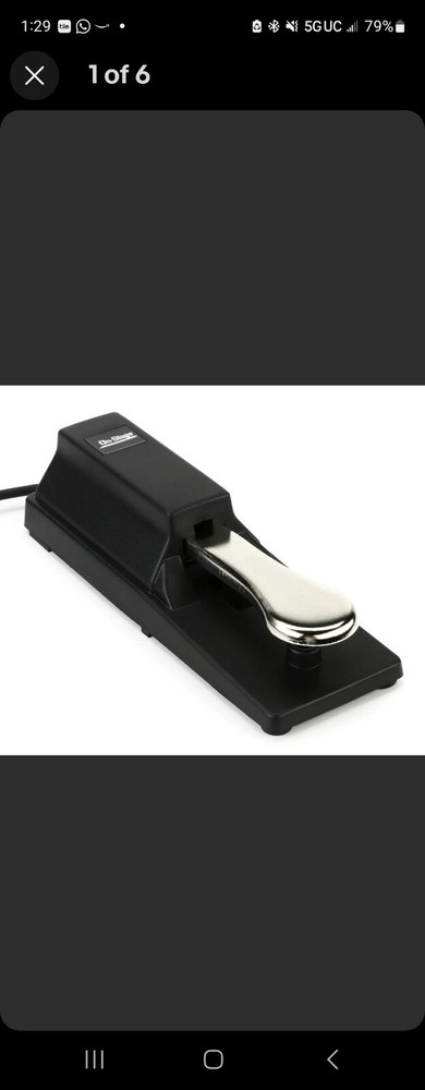 On-Stage Stands KSP100 Keyboard Sustain Pedal