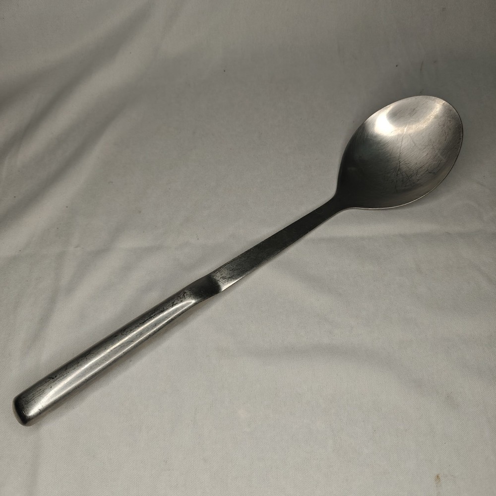Thunder Group SLRF001 12" Stainless Solid Spoon