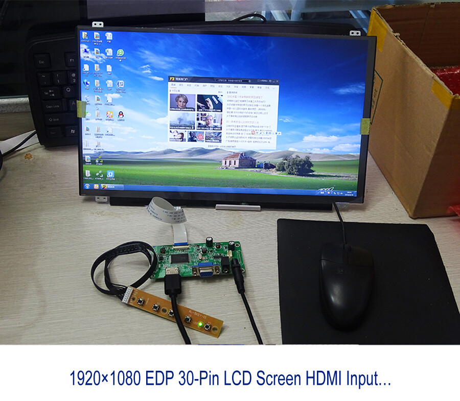 EDP Board Controller kit for N156HGE EB1 EB2 1920X1080 panel HDMI VGA LCD Screen