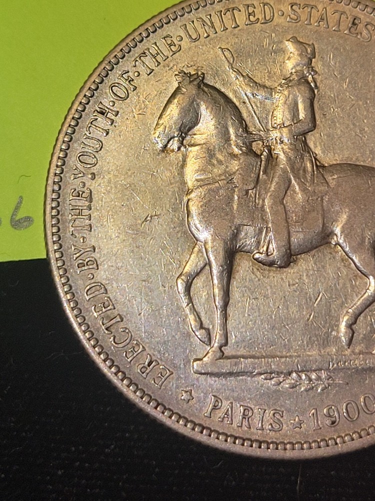 1900 LAFAYETTE SILVER DOLLAR US COMMEMORATIVE