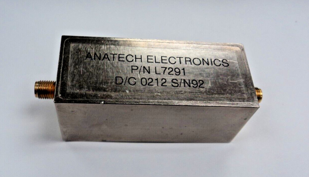 Lowpass Filter, 400 MHz SMA, Anatech Electronics p/n L7291