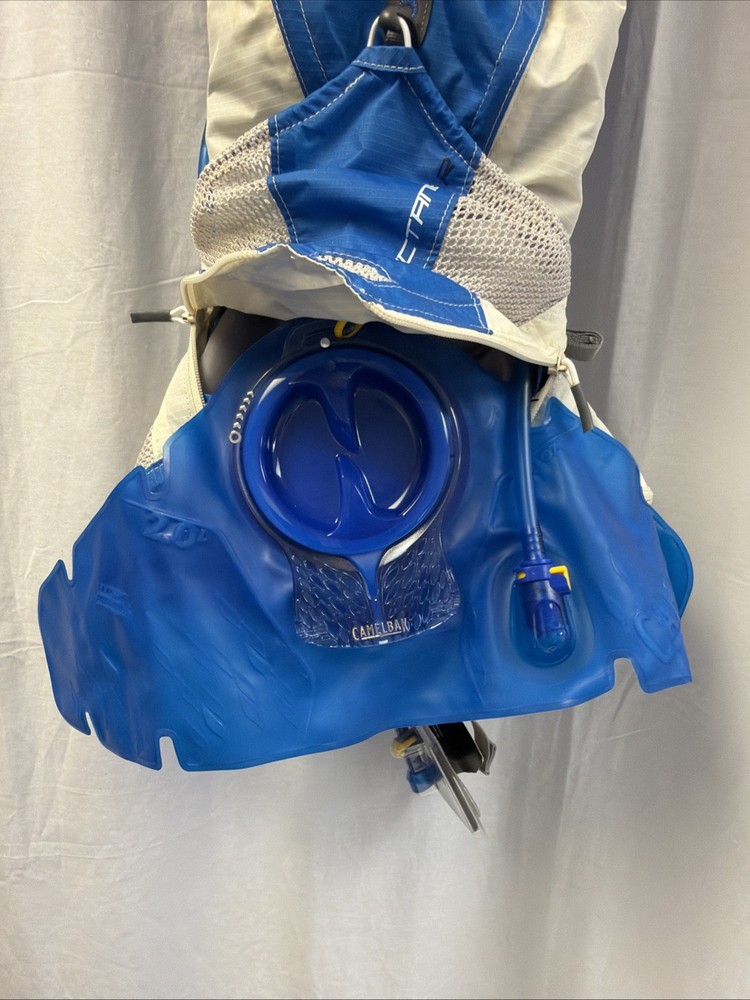 Camelbak Octane 2 Liters 70 Oz. White/ Atomic Blue Backpack