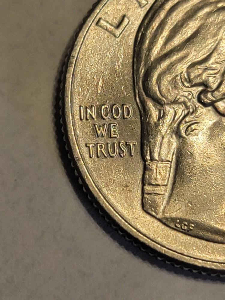 ERROR "IN COD WE TRUST" 2023 PHILADELPHIA MINT QUARTER. RARE
