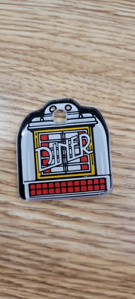 Diner Pinball Promotional Plastic