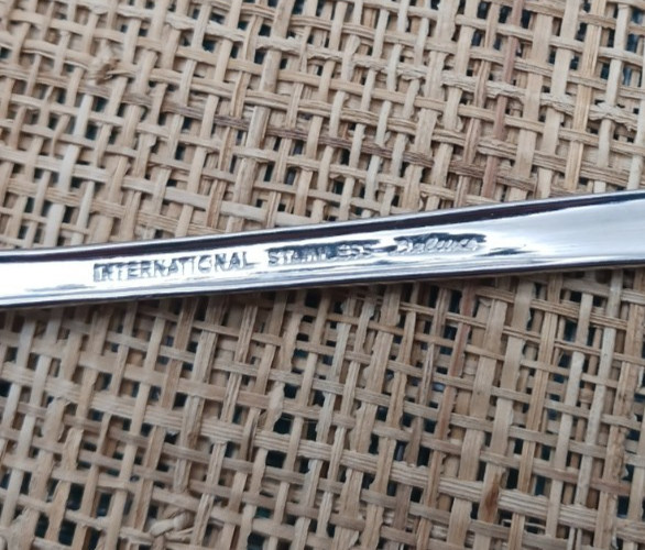 12 Place Settings (less 1 salad fork) International Harmonique Pattern w/Serving