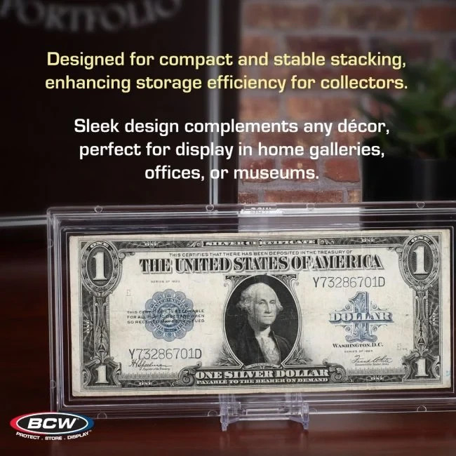 BCW Deluxe Currency Slab Large Bill Stackable