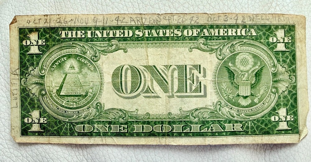 Series 1935A One Dolalr Silver Certificate