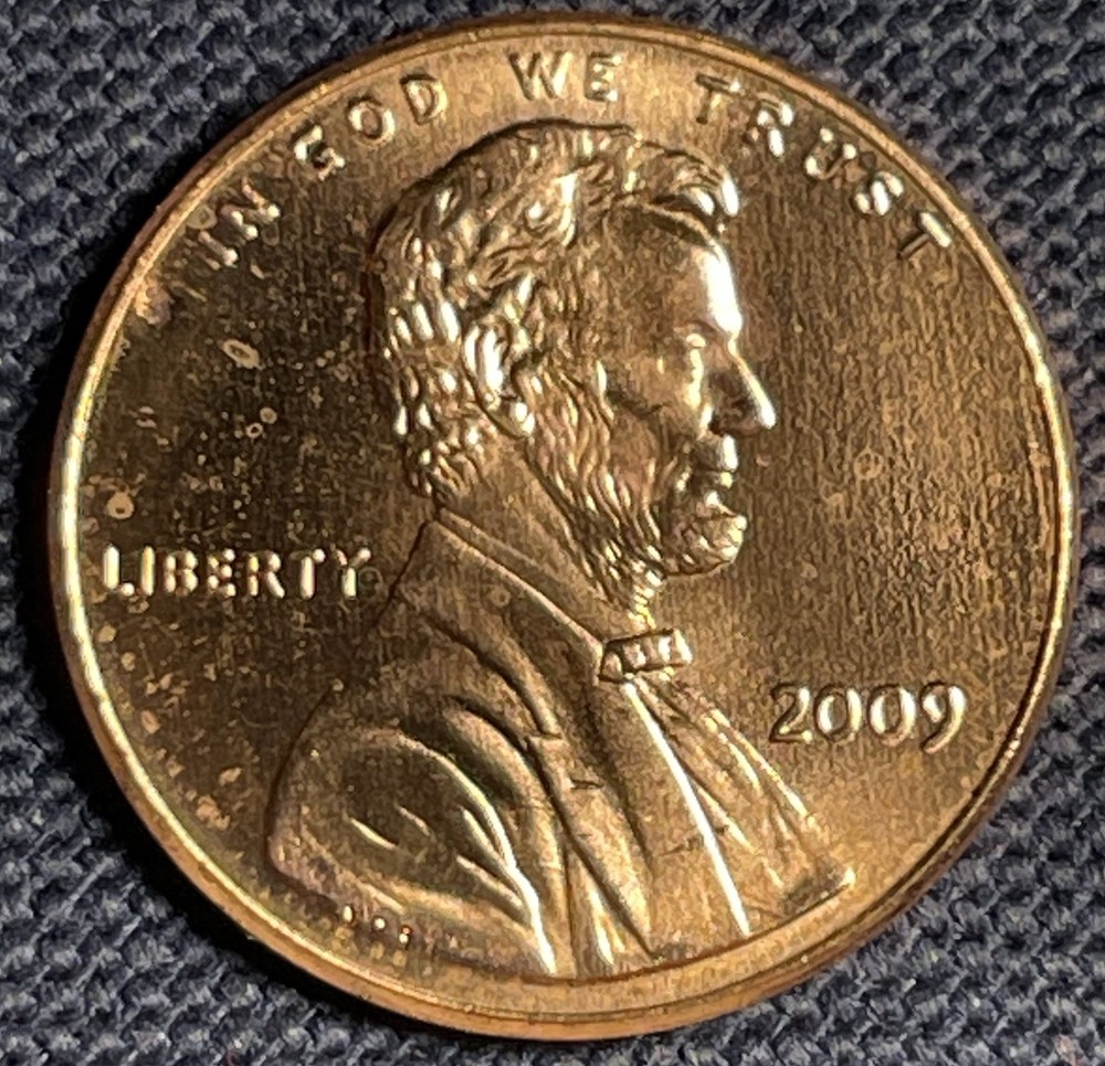 2009 P FY WDDR-060 Lincoln Cent Formative Years Doubled Die Reverse Error