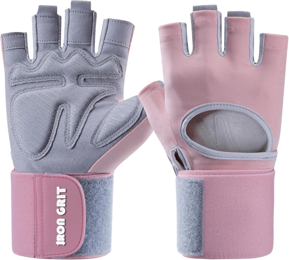 Universal Fit Exercise Gloves for Weightlifting & Pull-Ups - Lightweight Design