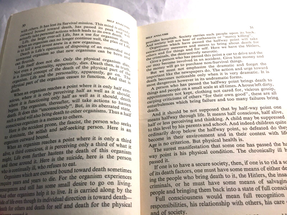 Self Analysis by L. Ron Hubbard (Hardback)
