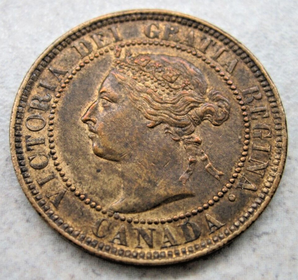 1901 Canada Large Cent Uncirculated RB