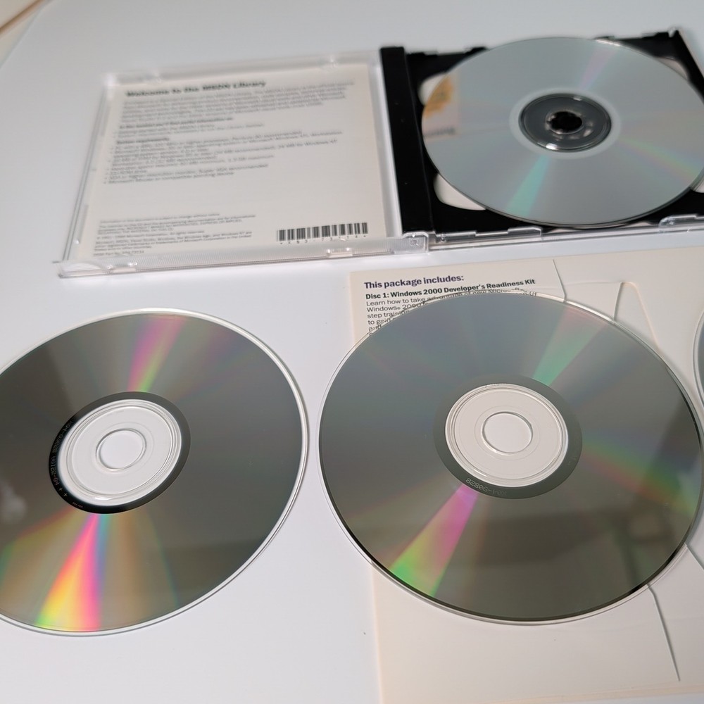 Microsoft Visual Basic 6.0 Professional Edition 203-00769 Clean Disks