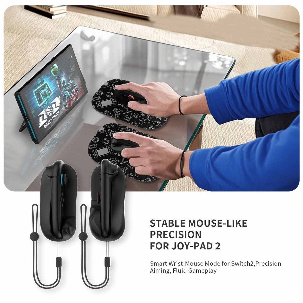 Comfortable Controller Mouse Adapter for Nintendo Switch 2 Joy-Con 2 Accessories