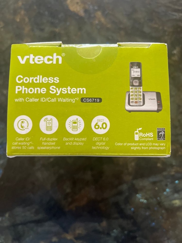 VTech CS6719 Cordless Phone System with Caller ID/Call Waiting