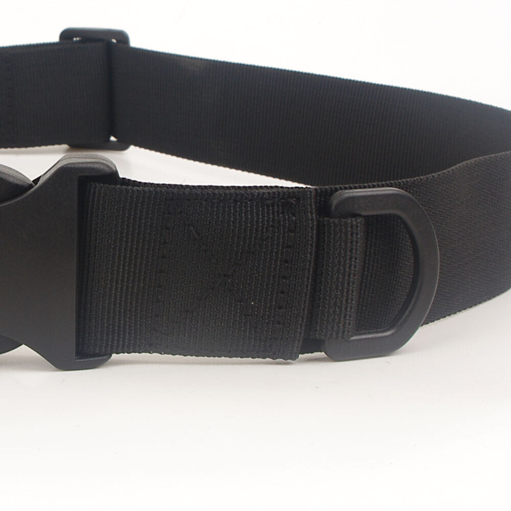 SECURITY BELT QUICK RELEASE ARMY COMBAT TACTICAL BLACK SAND AIRSOFT