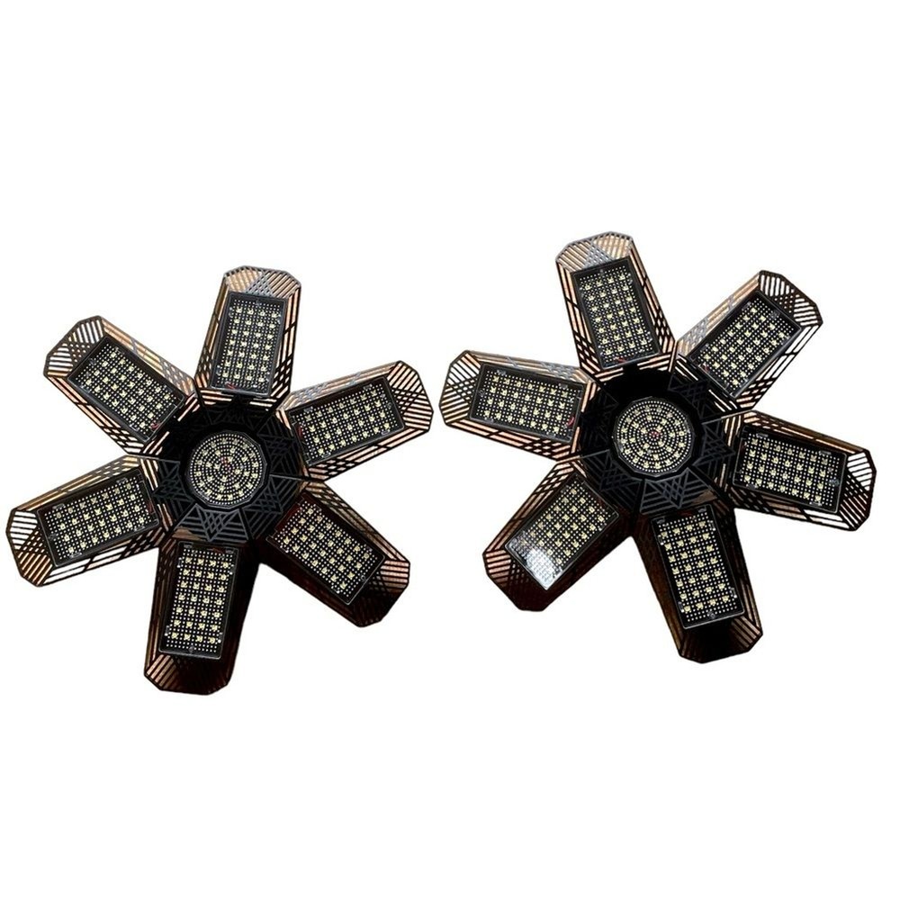 2 pack led grage E26/E27 socket wrapped around lights for home