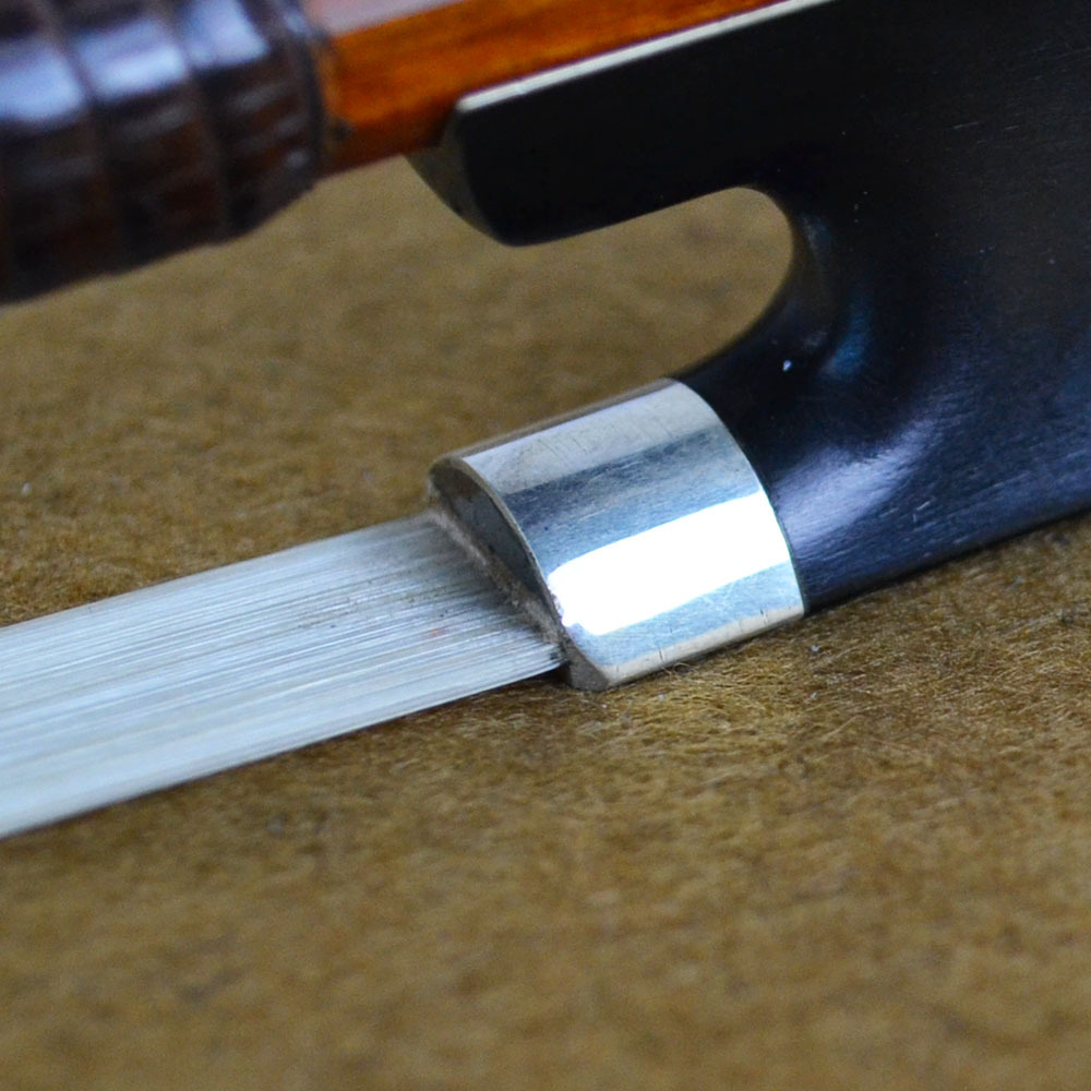 Top Model Pernambuco Cello Bow Master Level Pure Silver Mounted Well Balanced
