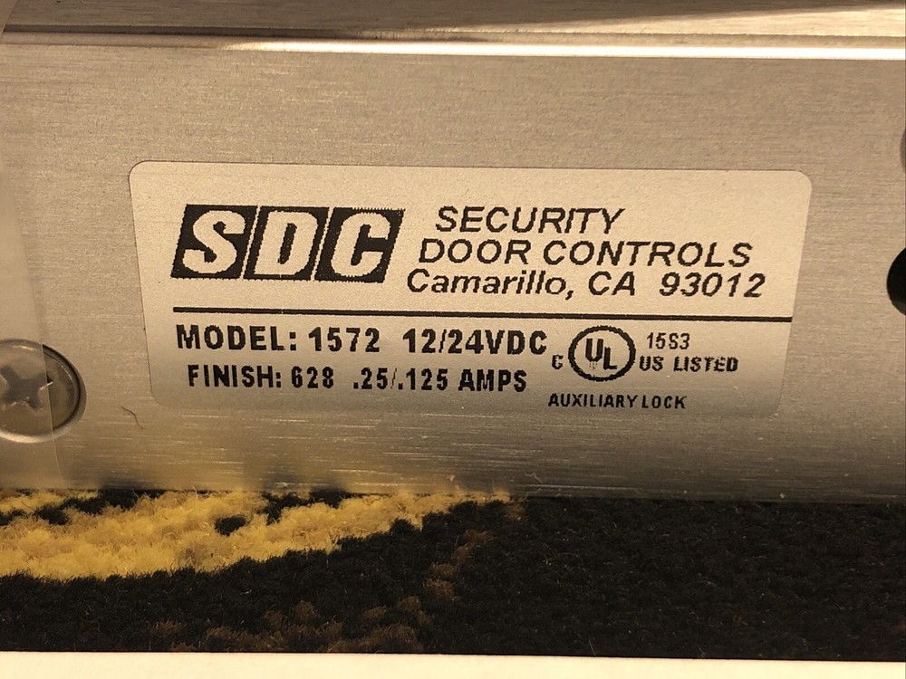 SDC EMLOCK 1572VD w/DPS, Electromagnet Lock