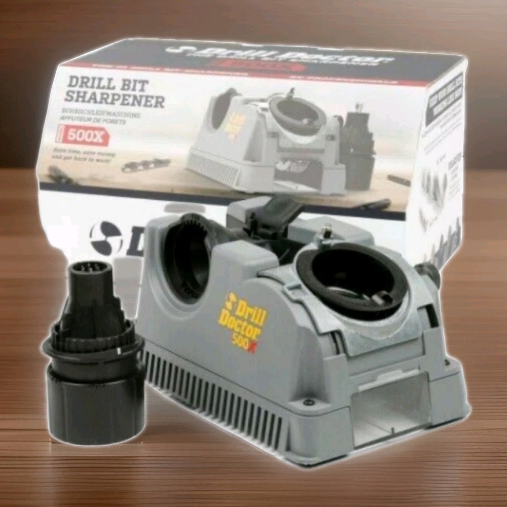 Drill Doctor DD500X Drill Bit Sharpener- Gray
