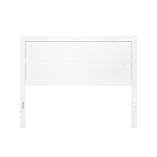 Noho Mid Century Modern Headboard With Usb Charging Station Solid Wood Design