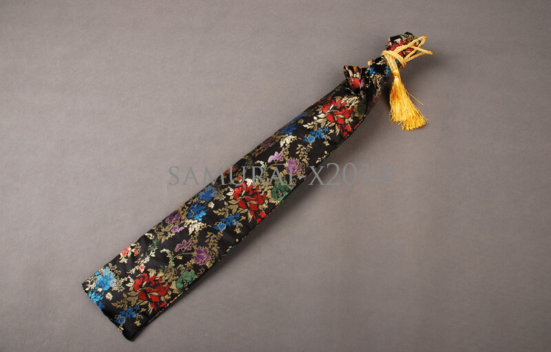 Nice Pattern 100 cm Silk Bag for Protecting Japanese Samurai Sword wakizashi