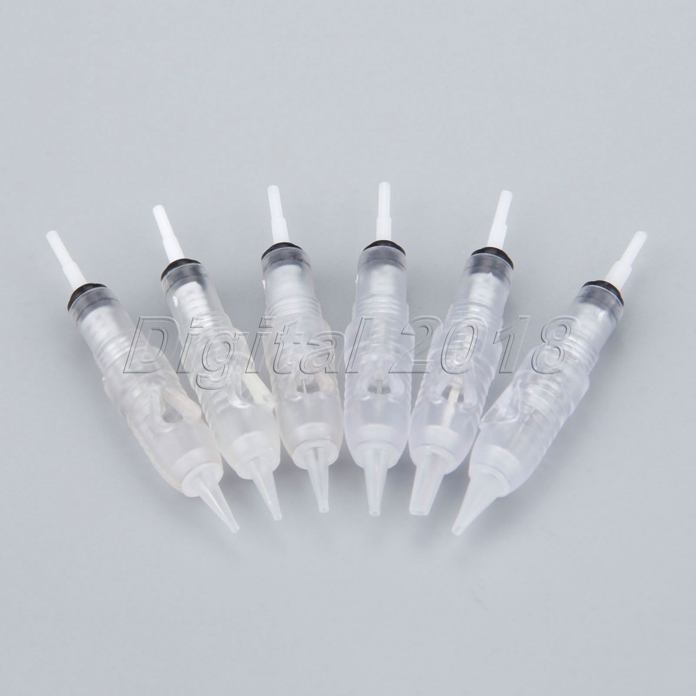 10Pcs Cartridge Needles Micropigmentation Device Permanent Makeup Machine