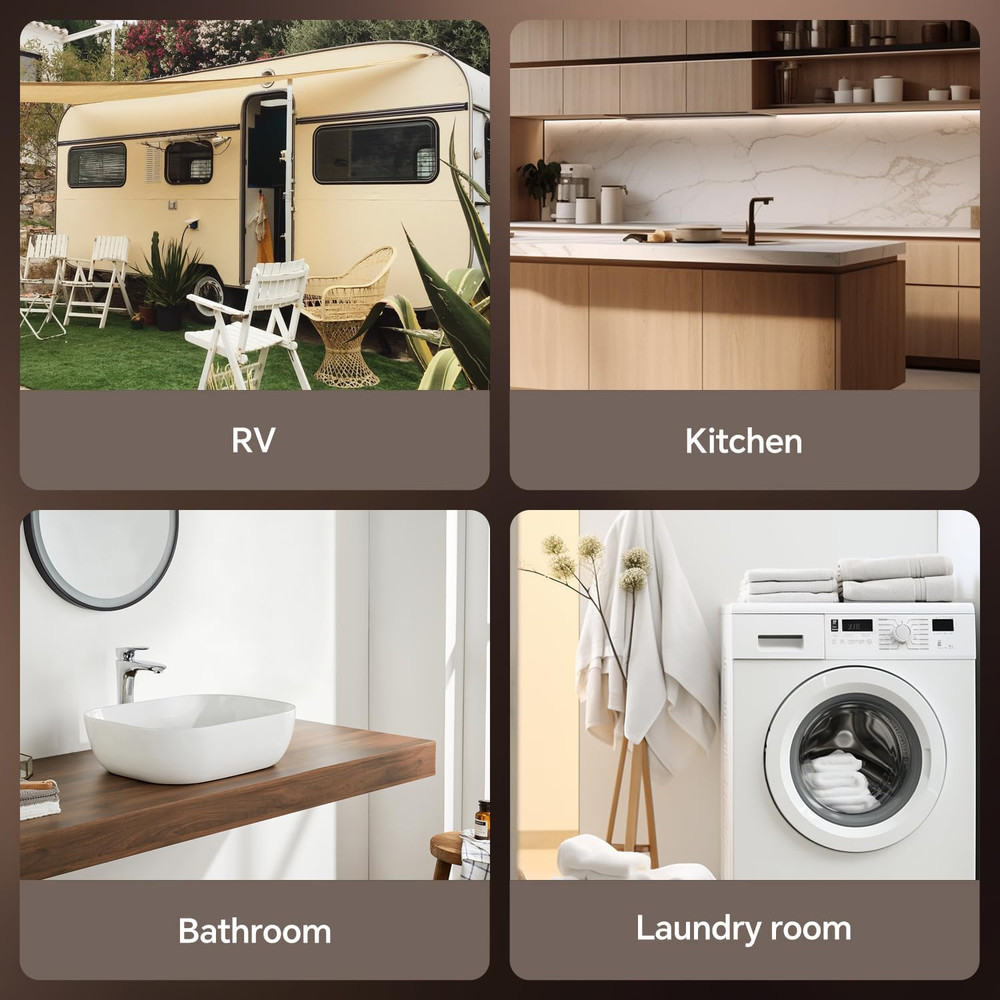 2025 Gen II 4-Gallon Electric Mini-Tank Water Heater, 120V, 1440W Instant Hot W