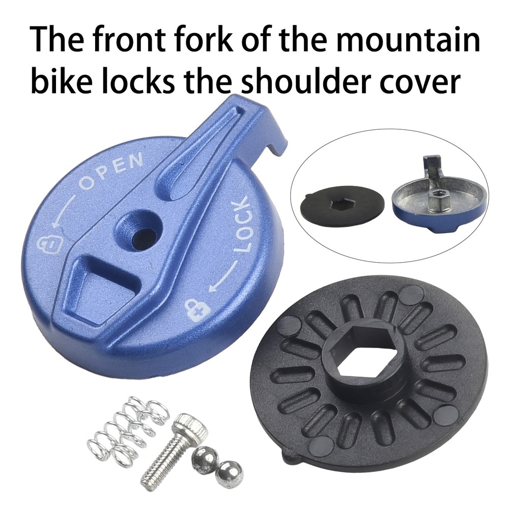 Bicycle Front Fork Maintenance Remote Lock Out Switch Cap Replacement Part