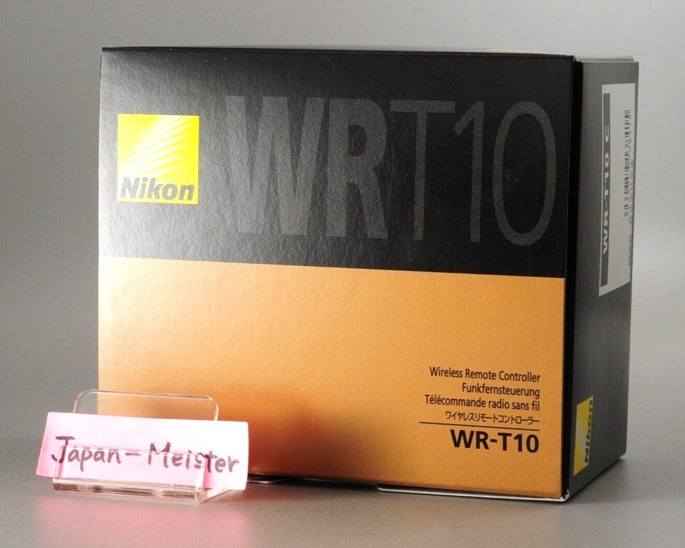 US Duty Paid Nikon WR-T10 Wireless Remote Controller Transmitter Genuine New