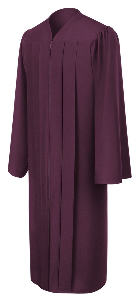 Matte Maroon Choir Robe