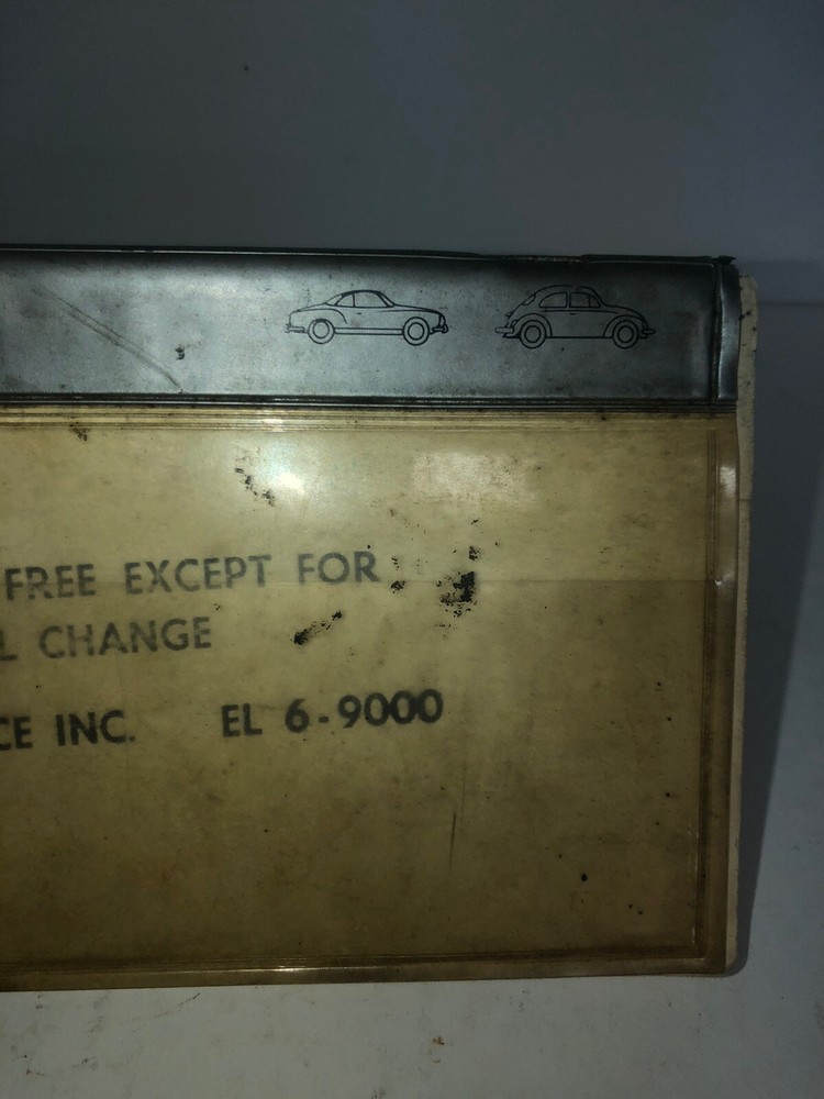 Volkswagen Maintenance Records Booklet