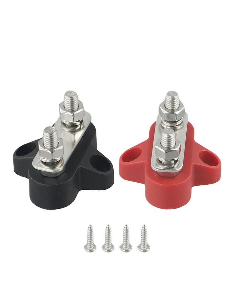 M6 Dual Connection Bolt Battery Terminals for Efficient Power Distribution