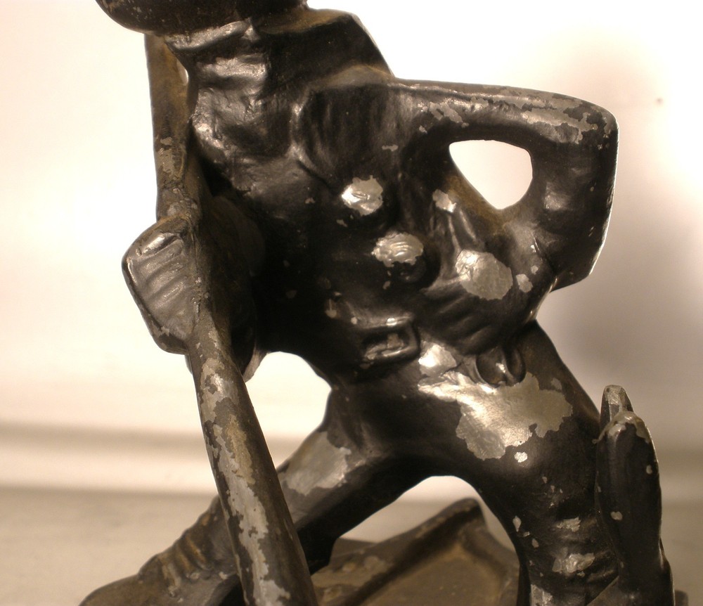 Frankart Rabbit Hunter Figural Ashtray