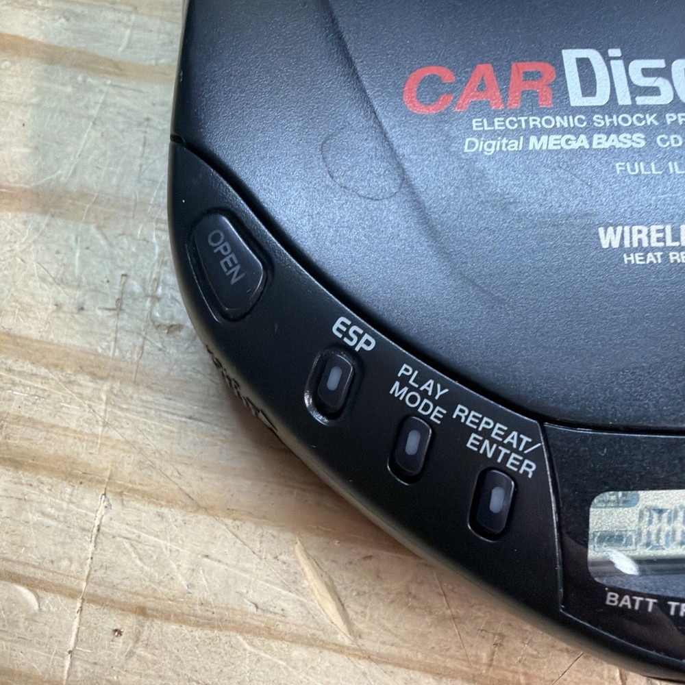 Sony Discman D-M805 Car Discman Read