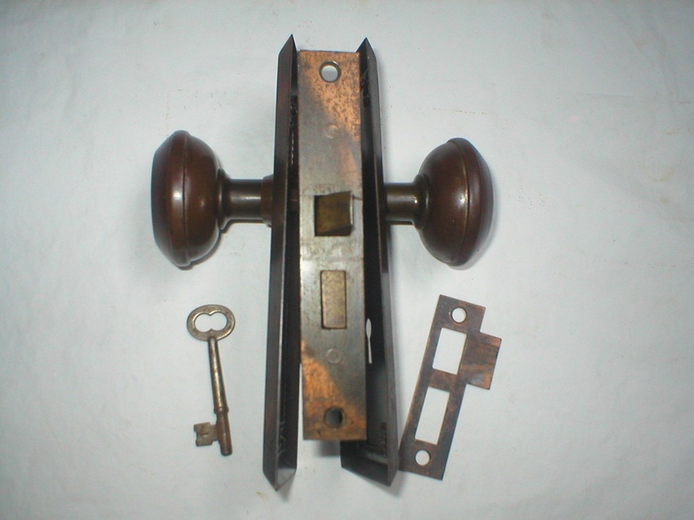 Antique Victorian Era Door Hardware